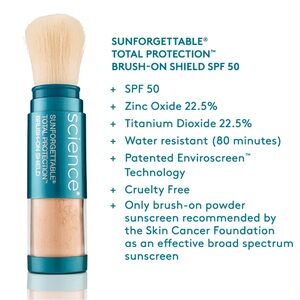 COLORESCIENCE SPF 50 Sunscreen brush on Tan